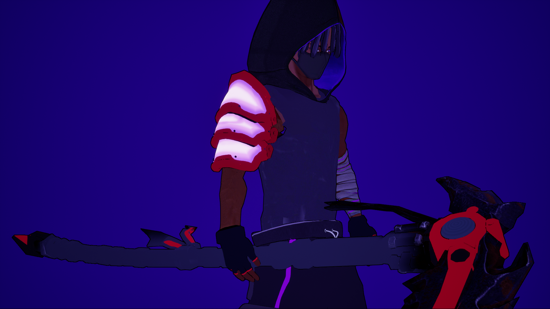 Shaiden character and weapon design